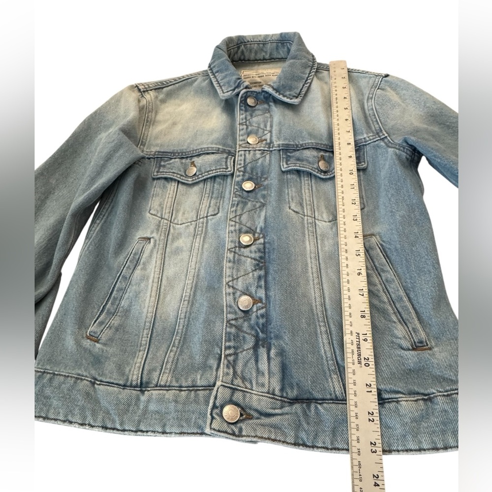 Zadig & Voltaire Kase Vignon Skull Embroidered Jean Jacket Small - Picture 10 of 15